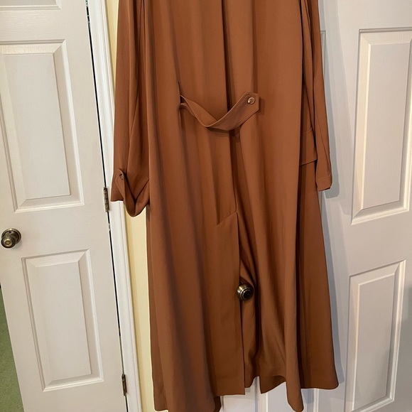 Beautiful new with tags Oscar de la Renta twill coat size 12 - Picture 8 of 9